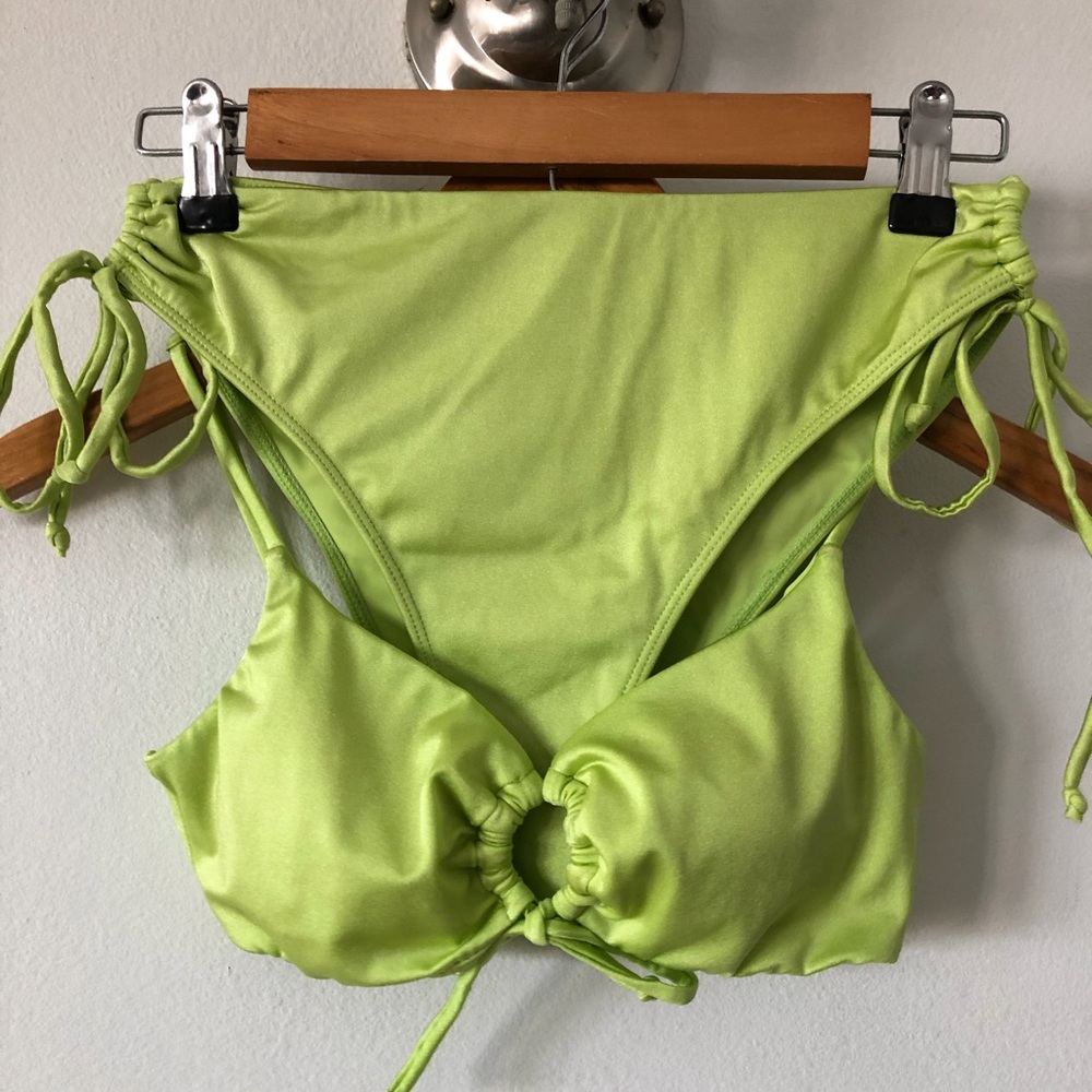 Kendall + Kylie Shine Bikini Set Sz S - Picture 1 of 8